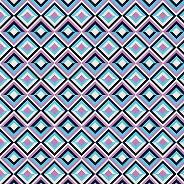 Artwork thumbnail, Funky diamond pattern by RuthB-Design