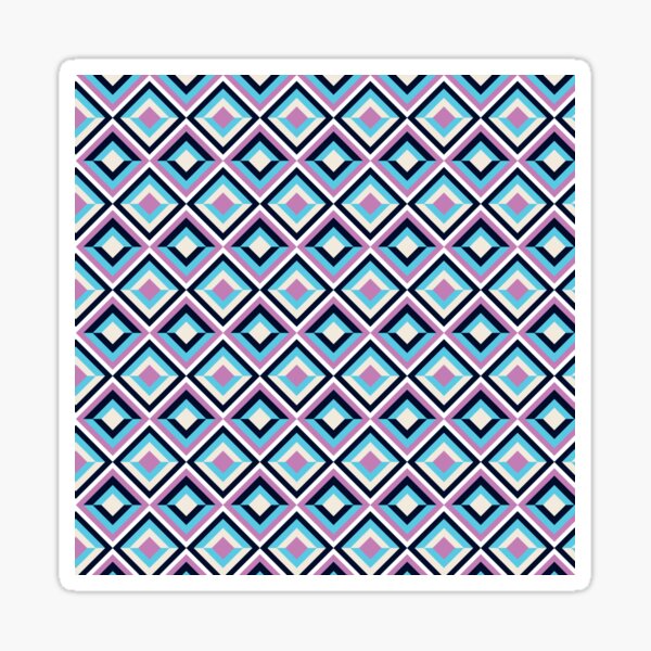 Item preview, Funky diamond pattern designed and sold by RuthB-Design.