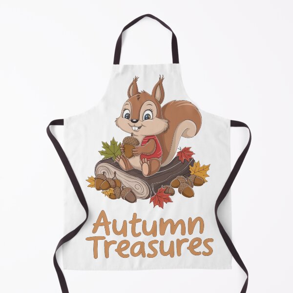 Item preview, Cute autumn design: Squirrel's Harvest Hoard designed and sold by Davideus.