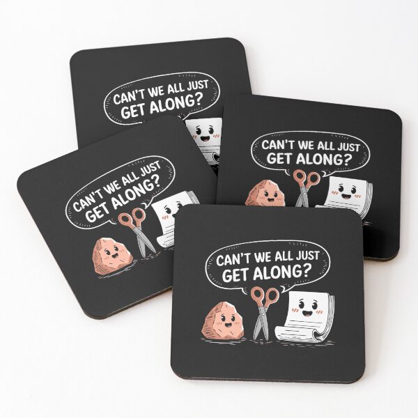 Item preview, Cute Humor Rock Paper Scissors Funny Conflict Peace Design designed and sold by w1ckerman.