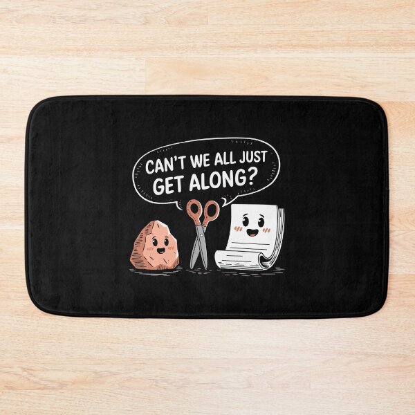 Item preview, Cute Humor Rock Paper Scissors Funny Conflict Peace Design designed and sold by w1ckerman.