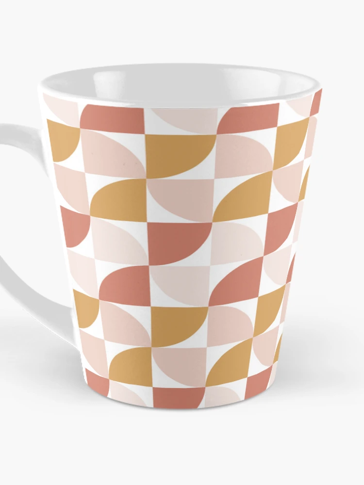 Thumbnail 3 of 4, Coffee Mug, Calming wavy pattern designed and sold by RuthB-Design.