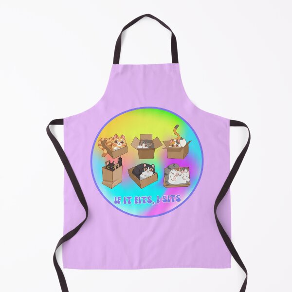 Item preview, If it fits, I sits, cats in boxes designed and sold by Eternity Eventually.