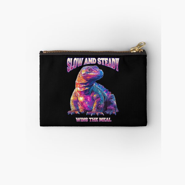 Item preview, Komodo Dragon Neon Aesthetic – Slow and Steady Wins the Meal designed and sold by OwlWorks.