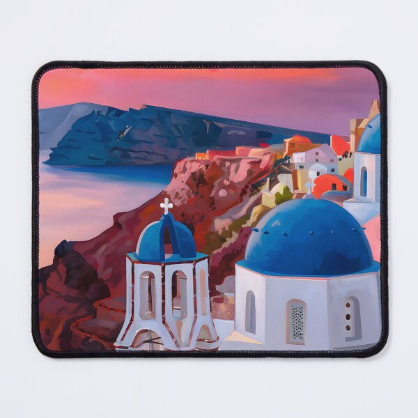 Artikelvorschau, Reiseziele - Oia, Santorini, Griechenland entworfen und verkauft von CanvasCarousel.
