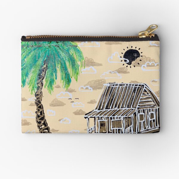 Beach Shack 2 Zipper Pouch