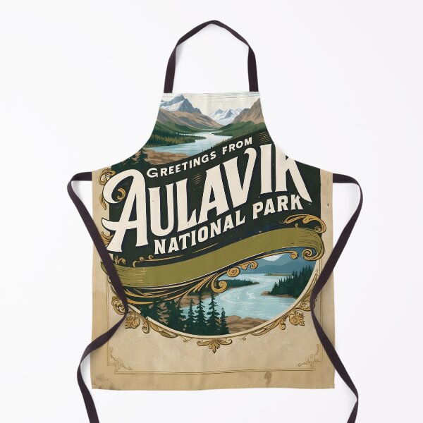 Item preview, Aulavik National Park Canada Postcard Vintage Travel Retro designed and sold by TravelPostcardGems.