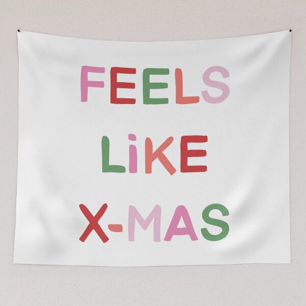 Item preview, Feels like x-mas - Christmas Typography designed and sold by vivdesign.