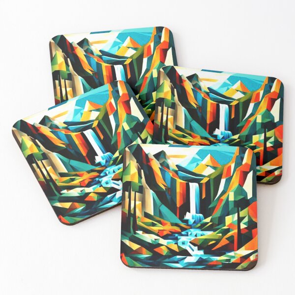 Item preview, Mountain Waterfall 7 designed and sold by George Hutton Hunter.