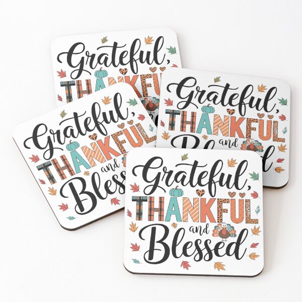 Item preview, Colorful Grateful, thankful and blessed! designed and sold by fribabywonder.