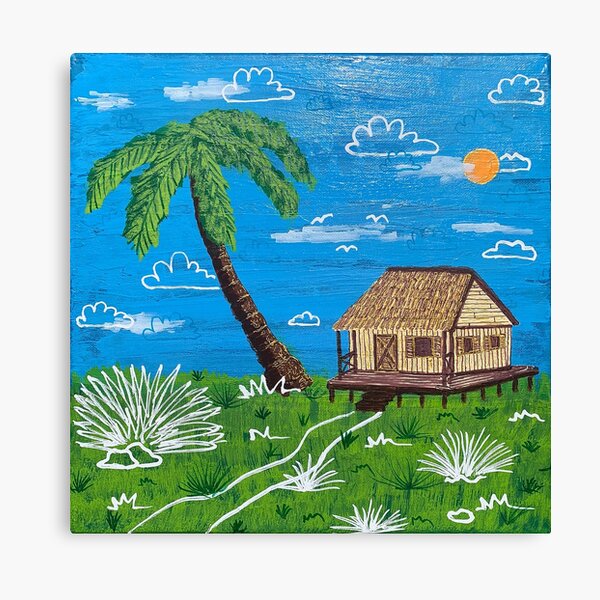 Beach Shack 1 Canvas Print
