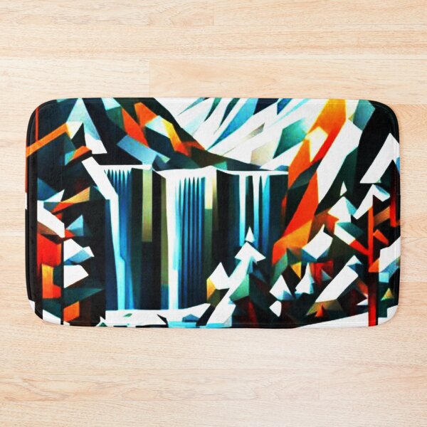 Item preview, Mountain Waterfall 9 designed and sold by George Hutton Hunter.