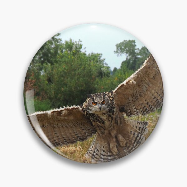 Item preview, European Eagle Owl designed and sold by MendipBlue.