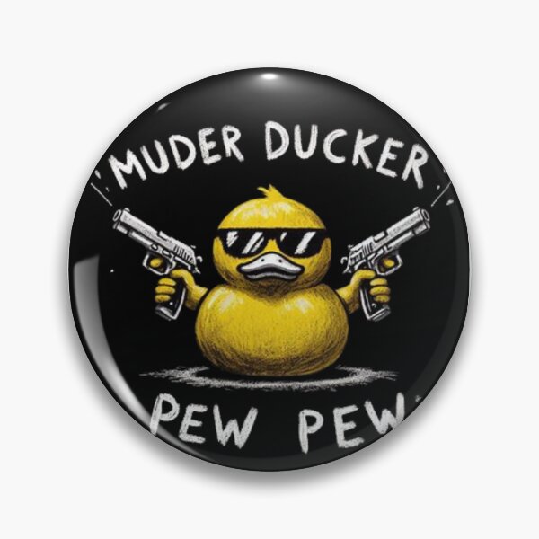 Item preview, PEW PEW MADAFAKAS! DUCK CLASSIC T-Shirt designed and sold by inkfluenceart.