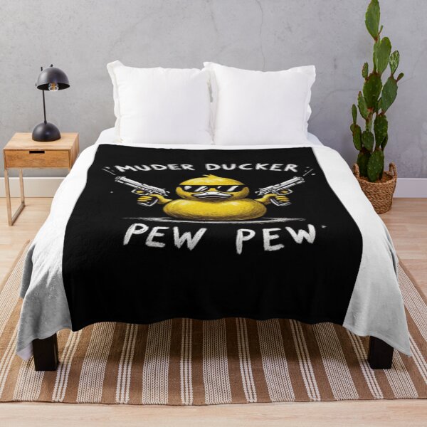 Item preview, PEW PEW MADAFAKAS! DUCK CLASSIC T-Shirt designed and sold by inkfluenceart.