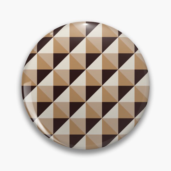 Item preview, Brown geometric pattern designed and sold by RuthB-Design.