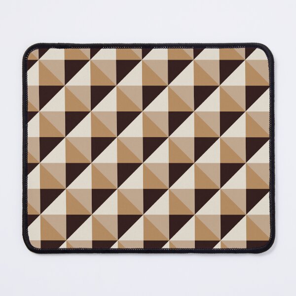 Item preview, Brown geometric pattern designed and sold by RuthB-Design.