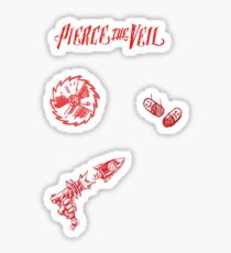 Pierce the veil Misadventures stickers Sticker