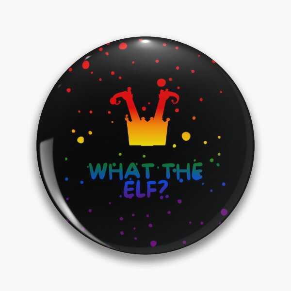 Item preview, Classic Flag What The Elf Graphic, Christmas t-shirts, Funny Elf Tees, Funny Xmas t-shirts, Upside down elf,  designed and sold by PrideBeProud.