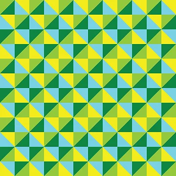 Artwork thumbnail, Bright multi-coloured geometric pattern by RuthB-Design