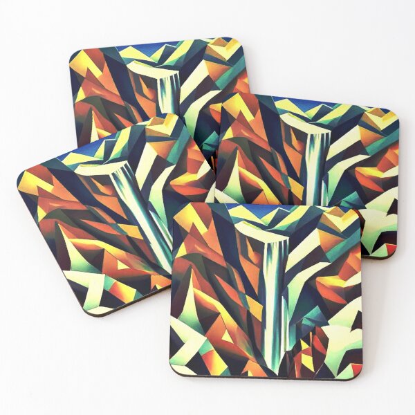 Item preview, Mountain Waterfall 14 designed and sold by George Hutton Hunter.