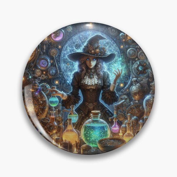 Item preview, Steampunk Witch designed and sold by RaF71PrO.