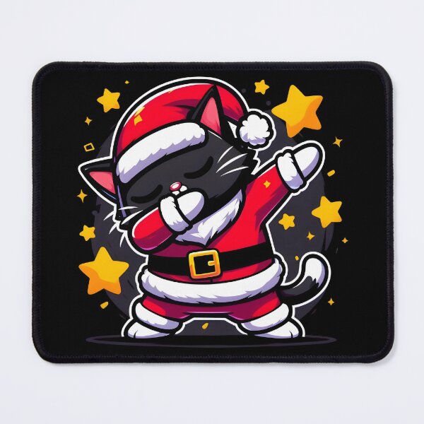Item preview, Dabbing Santa Cat designed and sold by SpeakingPrint2.