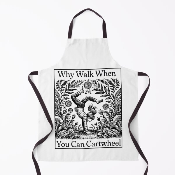 Item preview, Why Walk When You Can Cartwheel Garden Cartwheels designed and sold by nicksuefonze.