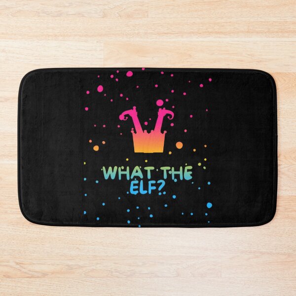 Item preview, Pansexual Flag What The Elf Graphic, Christmas t-shirts, Funny Elf Tees, Funny Xmas t-shirts, Upside down elf,  designed and sold by PrideBeProud.