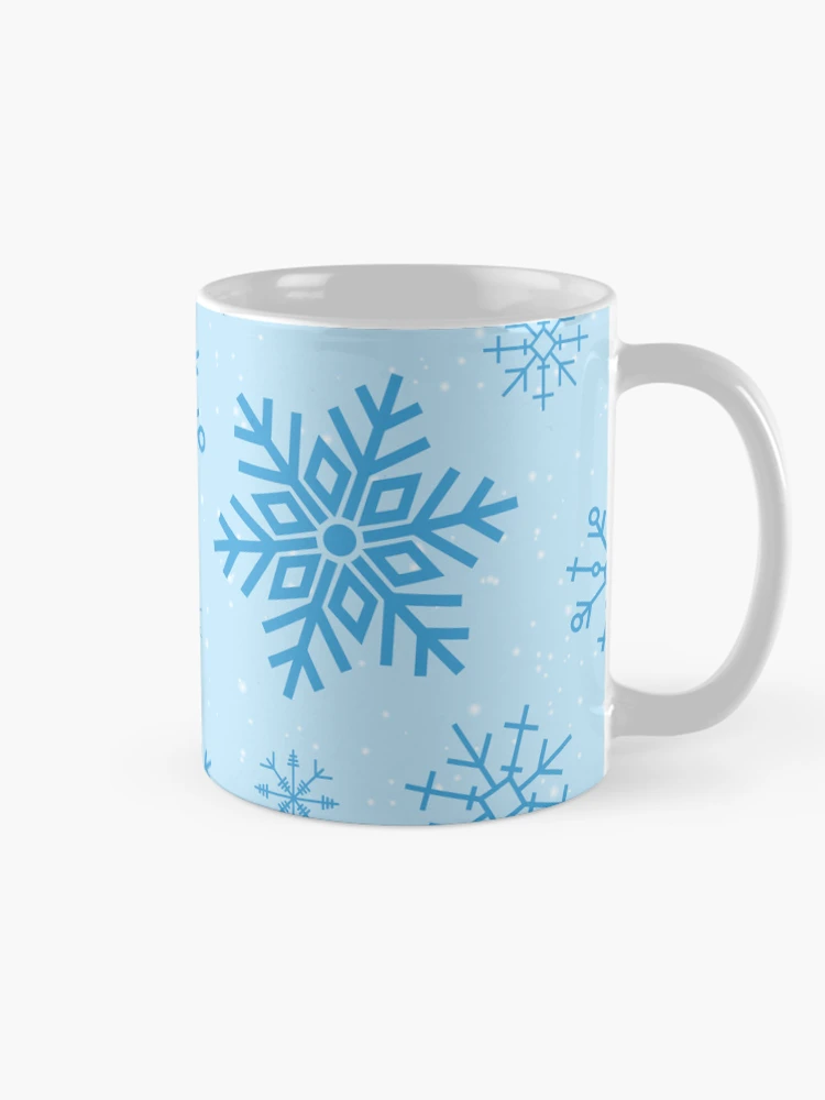 Thumbnail 3 of 6, Coffee Mug, Snowflake design designed and sold by RuthB-Design.