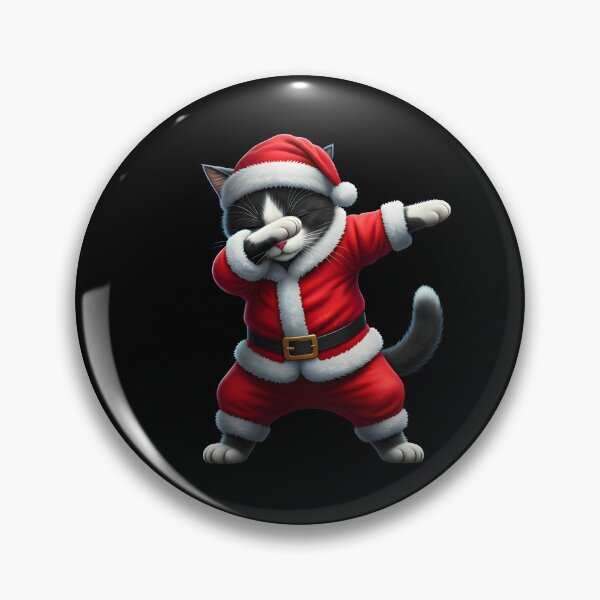 Item preview, Dabbing Santa Claus cat designed and sold by VaskarPaul.