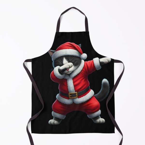 Item preview, Dabbing Santa Claus cat designed and sold by VaskarPaul.