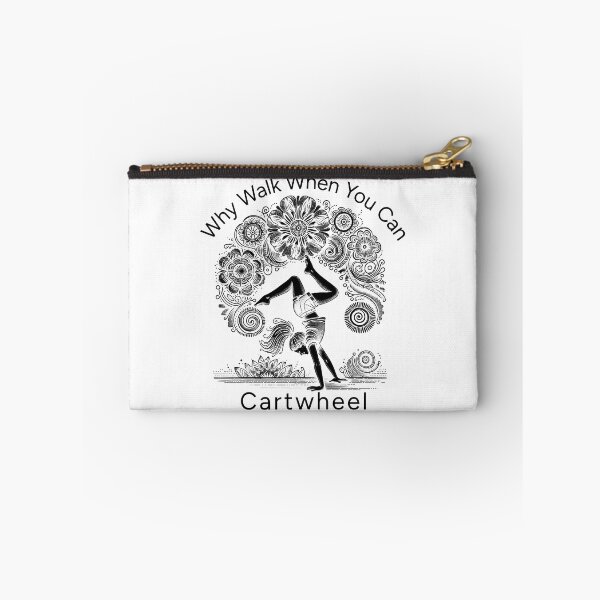 Item preview, Why Walk When You Can Cartwheel Girls Cartwheeling designed and sold by nicksuefonze.