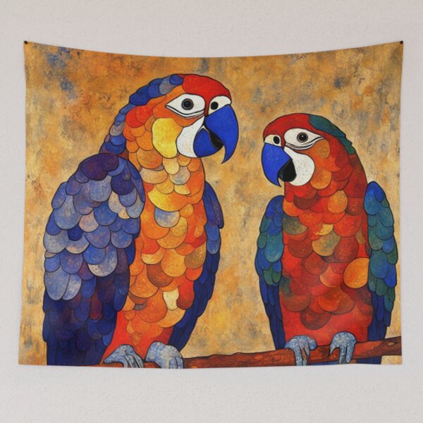 Item preview, Exotic Birds Parrots designed and sold by TheDarkWardrobe.