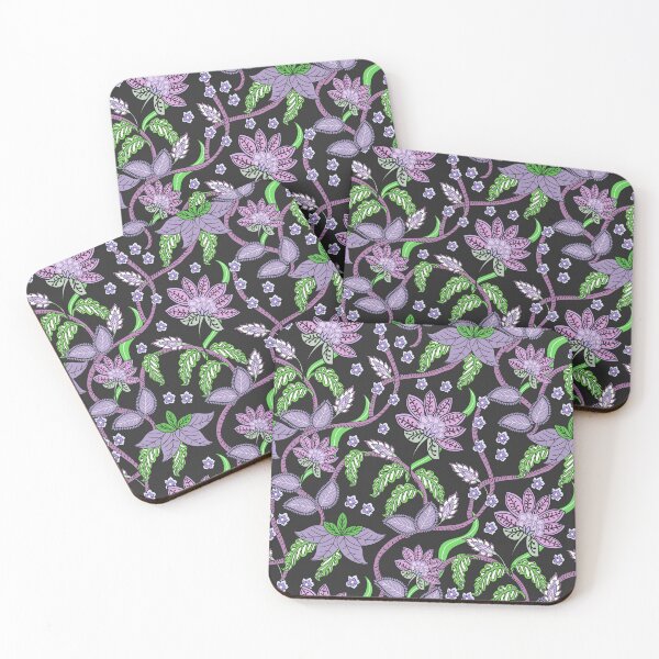 Item preview, Indian floral forest night designed and sold by SharonVallis.