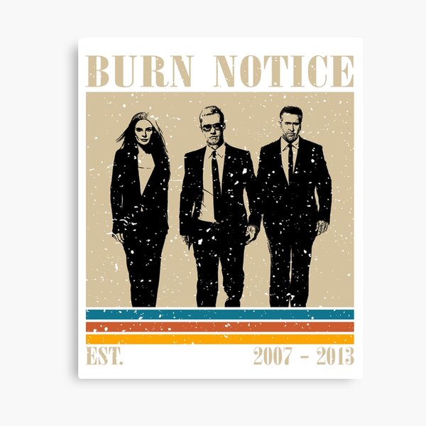 Item preview, Retro Burn Notice designed and sold by ShawnConnor.