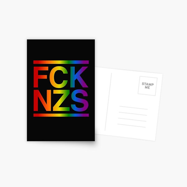 Item preview, FCK NZS I Regenbogen I No AFD I No Nazis I Gegen Rechts designed and sold by VoiceStreetwear.