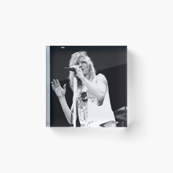Item preview, Steve Whiteman - Kix - BW Photograph designed and sold by ConcertImages.