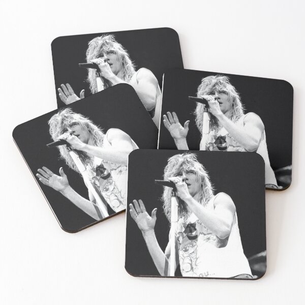Item preview, Steve Whiteman - Kix - BW Photograph designed and sold by ConcertImages.