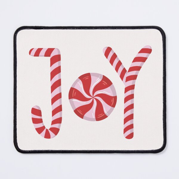 Item preview, JOY - Christmas candy typography designed and sold by vivdesign.