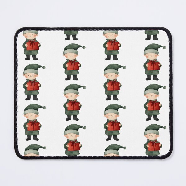 Item preview, Christmas Elf Holding a Gift designed and sold by WPCreator.
