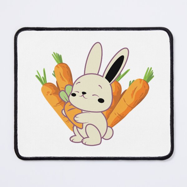 Item preview, Funny Rabbit, Cute Animal, Rabbit and Carrot designed and sold by goodhandbynory.
