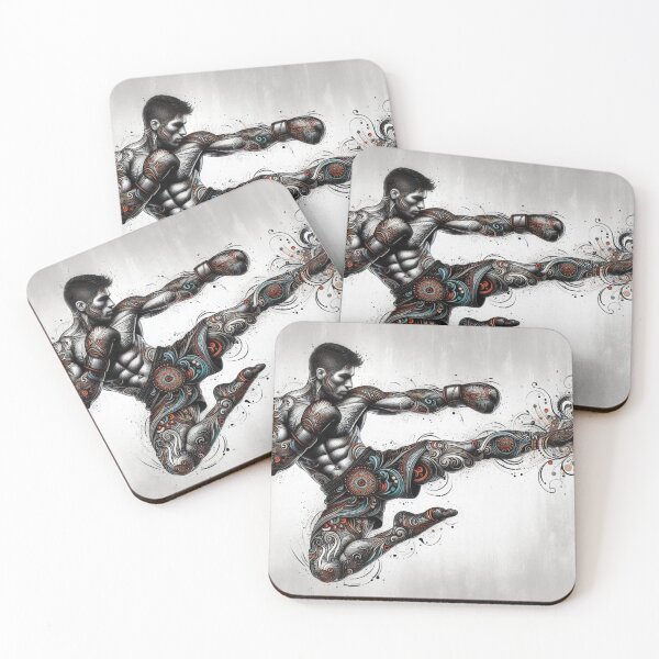 Item preview, Kickboxing: The Art of Motion designed and sold by ZenOfAIarts.