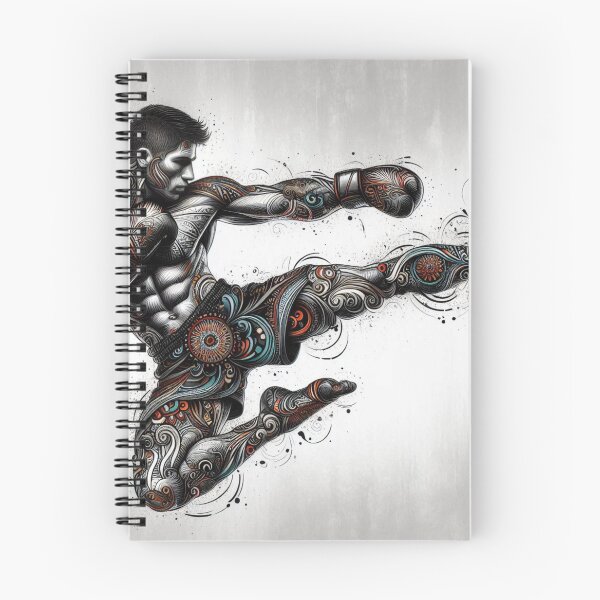 Item preview, Kickboxing: The Art of Motion designed and sold by ZenOfAIarts.