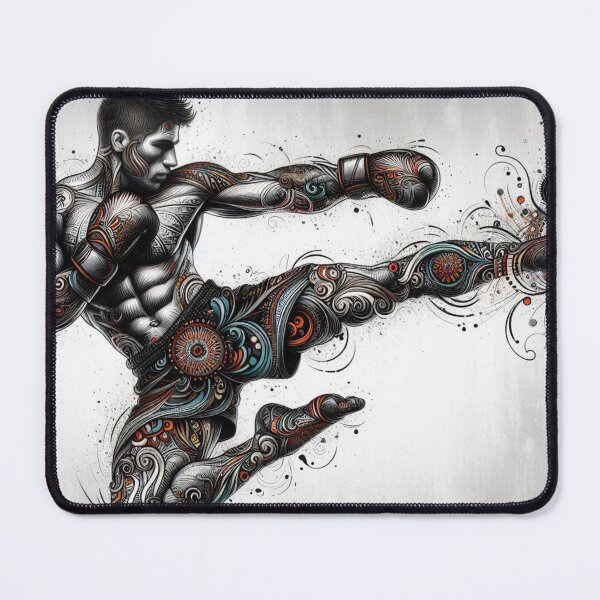 Item preview, Kickboxing: The Art of Motion designed and sold by ZenOfAIarts.