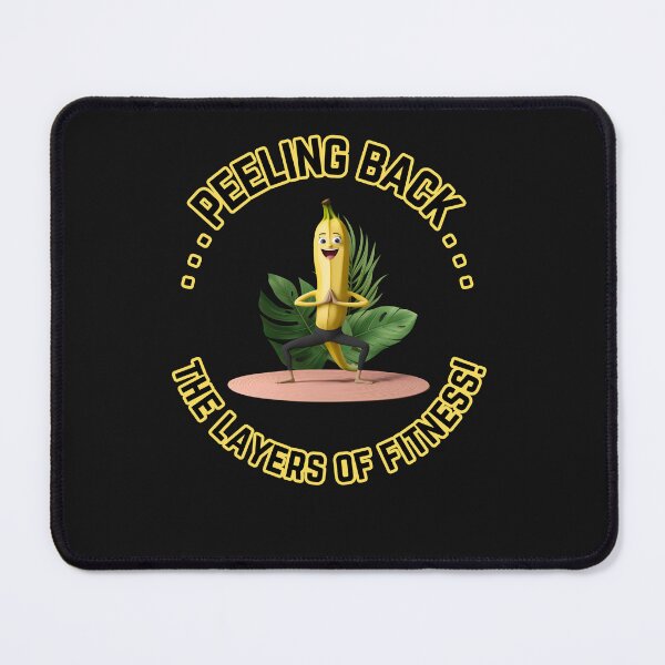 Item preview, Banana doing yoga! Peeling poses fitness, stretching, joga designed and sold by JustAPhaser.