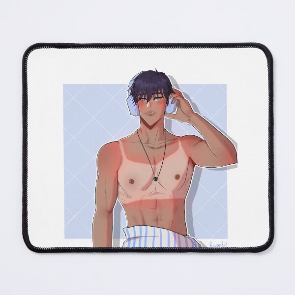 Item preview, Manhwa boy shirtless tanned designed and sold by Kouanto_artshop.