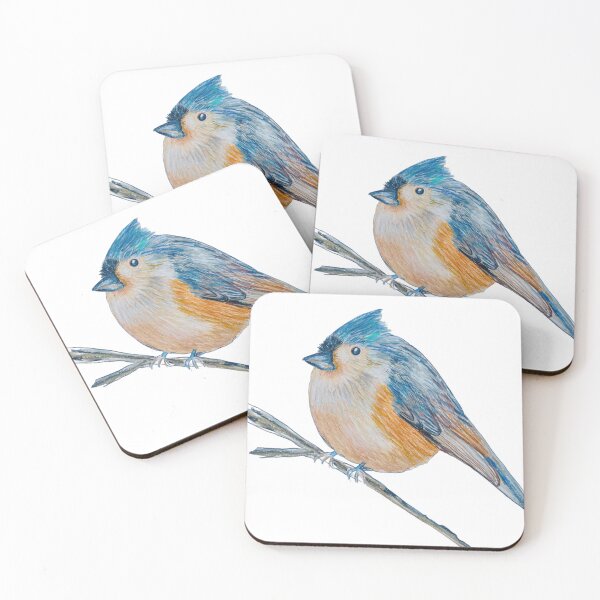 Item preview,  Tufted Titmouse bird designed and sold by MyCraftyNell.