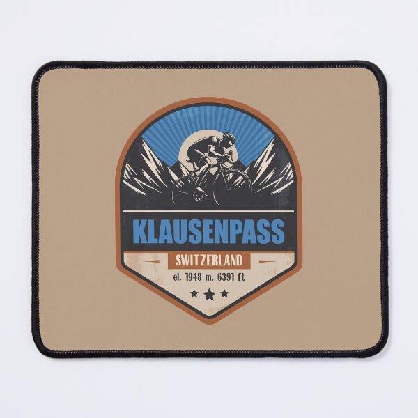 Item preview, Klausen Pass (Klausenpass) Switzerland Cycling Mountain Design designed and sold by CynthiaGraphics.