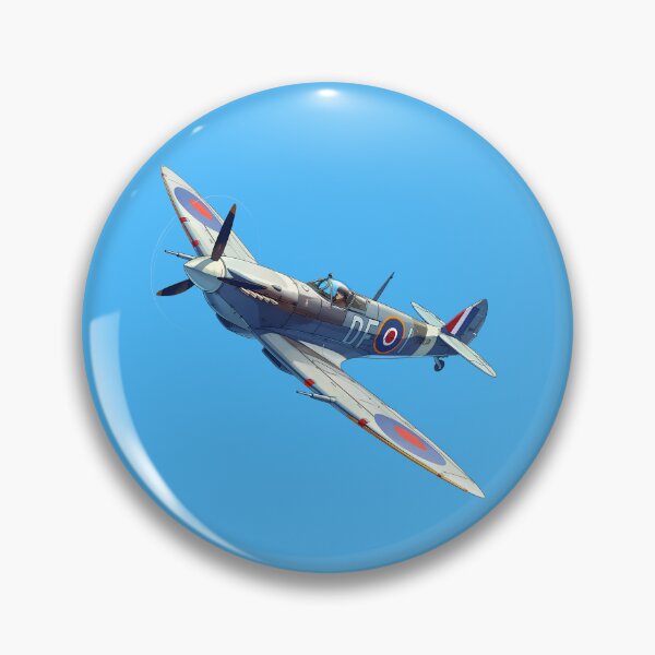 Item preview, Minimalist Spitfire: Iconic Aerodynamic Elegance designed and sold by Windy-market.
